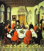 Last Supper central section of an alterpiece Dieric Bouts